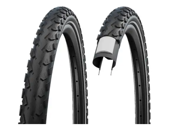 Schwalbe Land Cruiser Plus E-25 PunctureGuard 42-622 Trekkingreifen Draht
