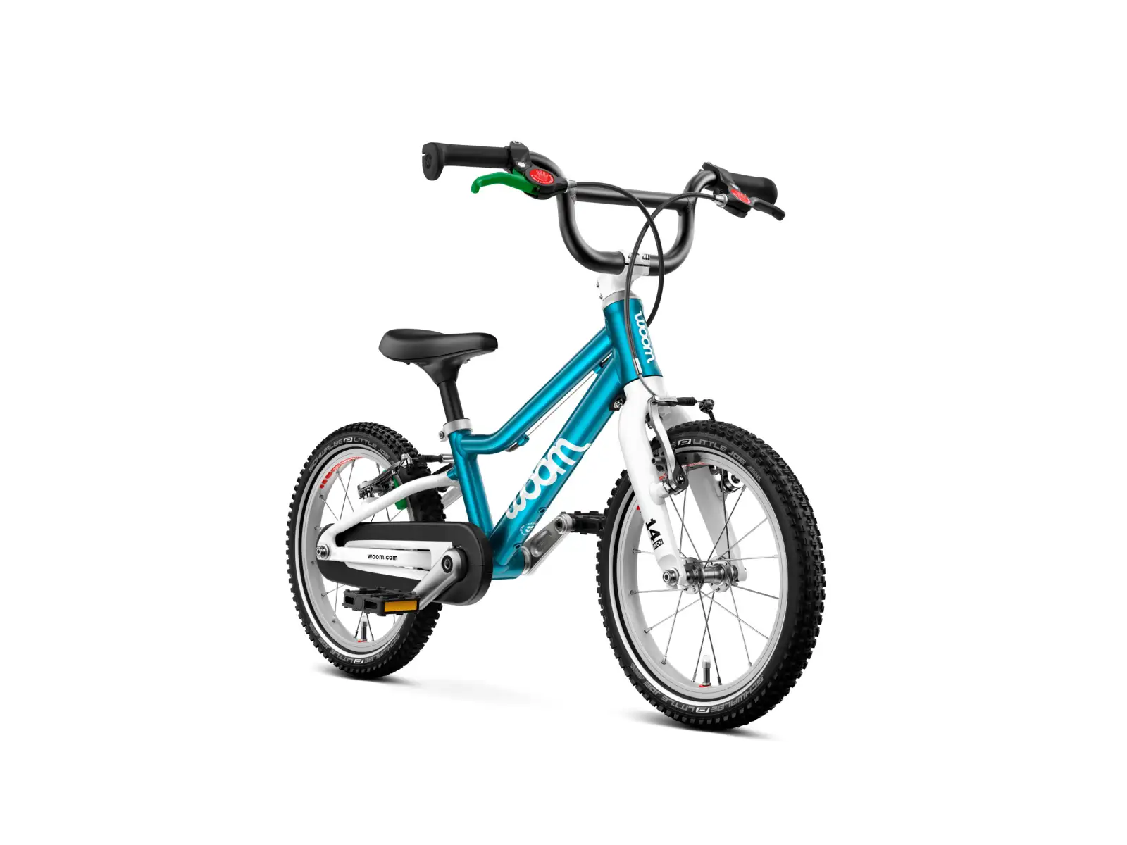 Woom GO 2 Metallic Blue 14 Kinderfahrrad