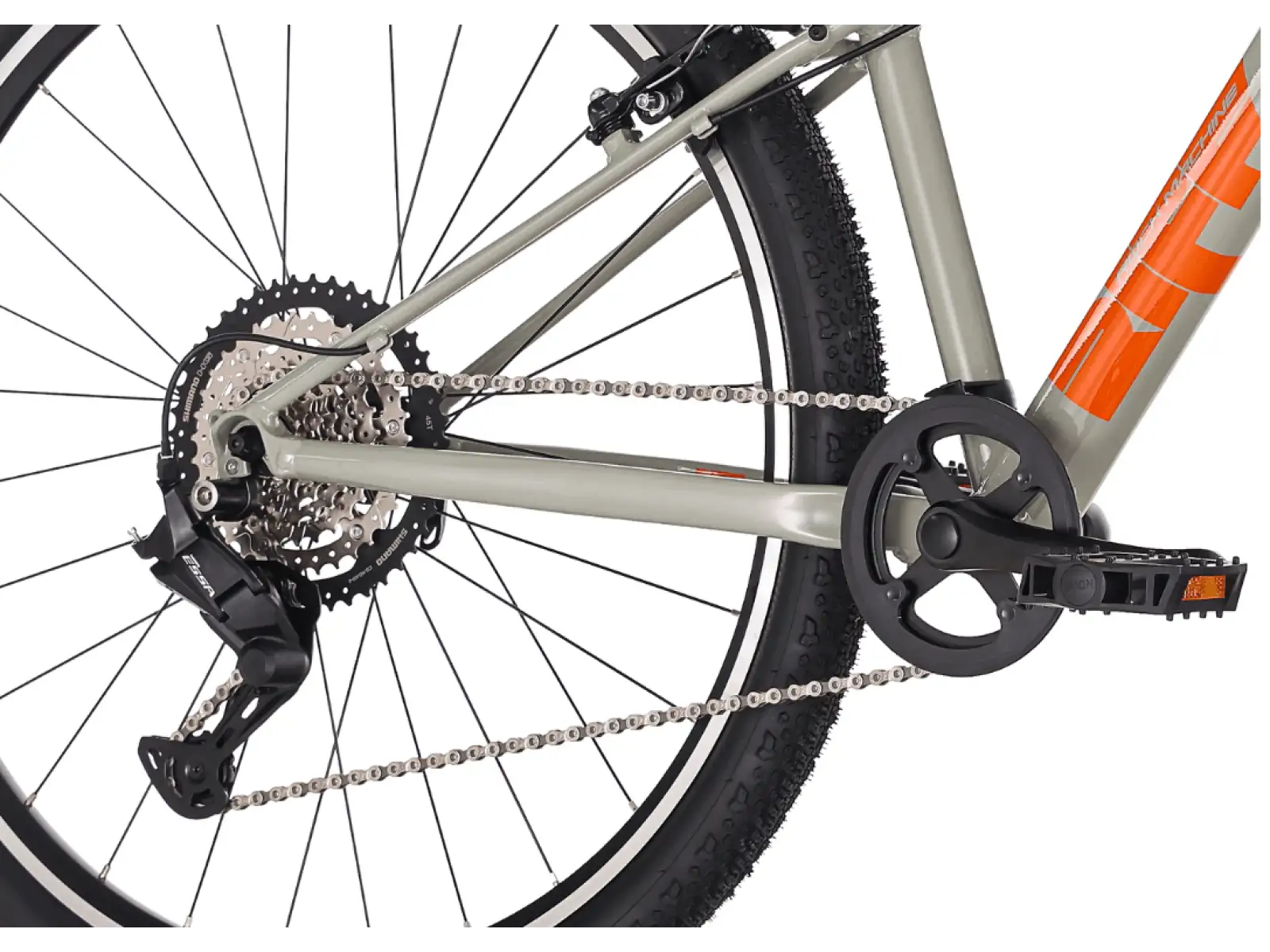 Rock Machine RIFF JR 27 Kinderfahrrad Gloss Limerock Grey