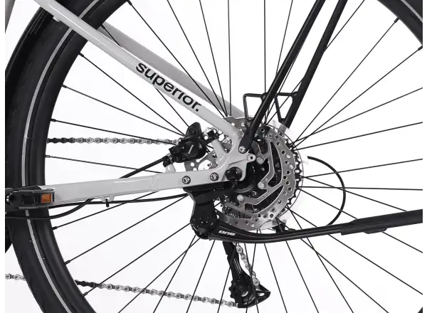 Superior Blox 6.2 T Stadtfahrrad Gloss Grey