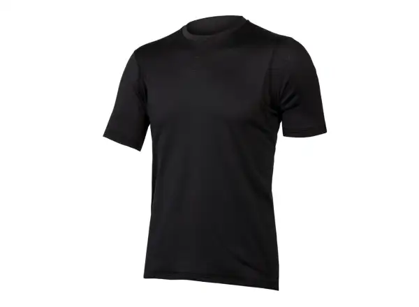 Endura Transmid Herren Kurzarmtrikot schwarz