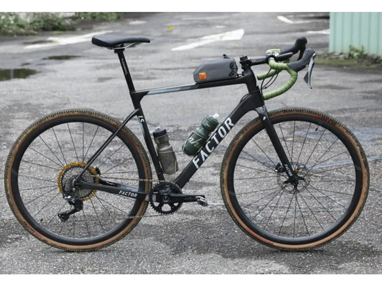 Woho X-Touring Oberrohrtasche Dry 1,1 l Rahmentasche Honeycomb Iron Grey
