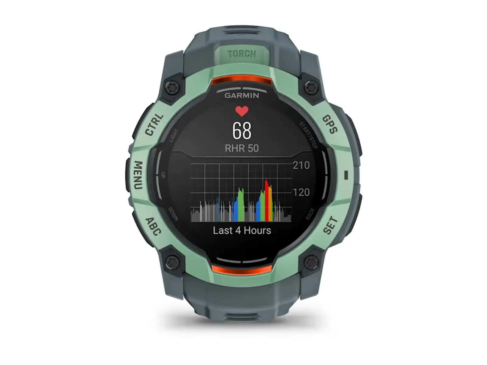 Garmin Instinct 3 Amoled 50 mm Smartwatch Neotropic/Twilight Armband