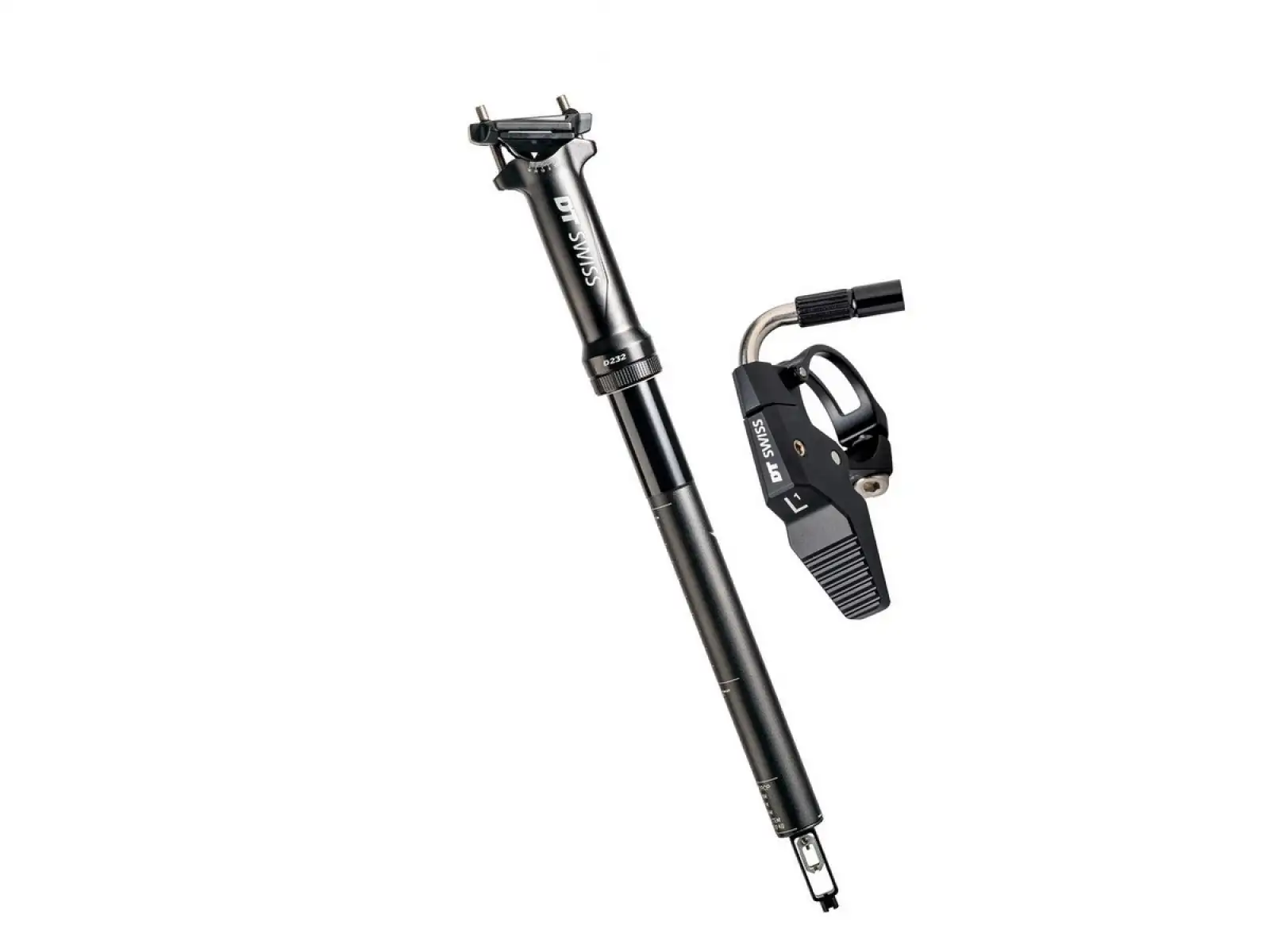 DT Swiss D232 Alu 60mm Teleskop-Sattelstütze 30,9/400 mm L1 Remote Lever
