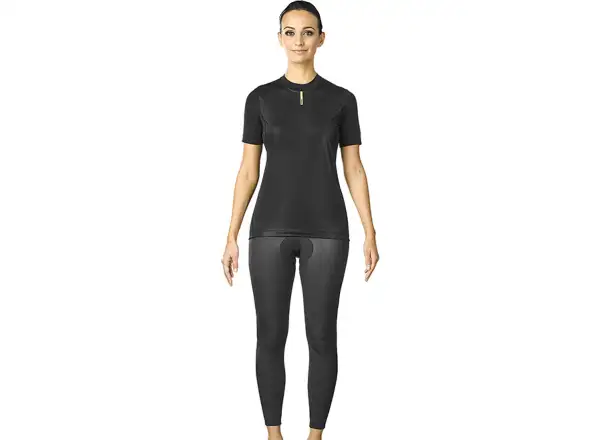 Mavic Wind Ride Damen Kurzarm-Trikot in Schwarz