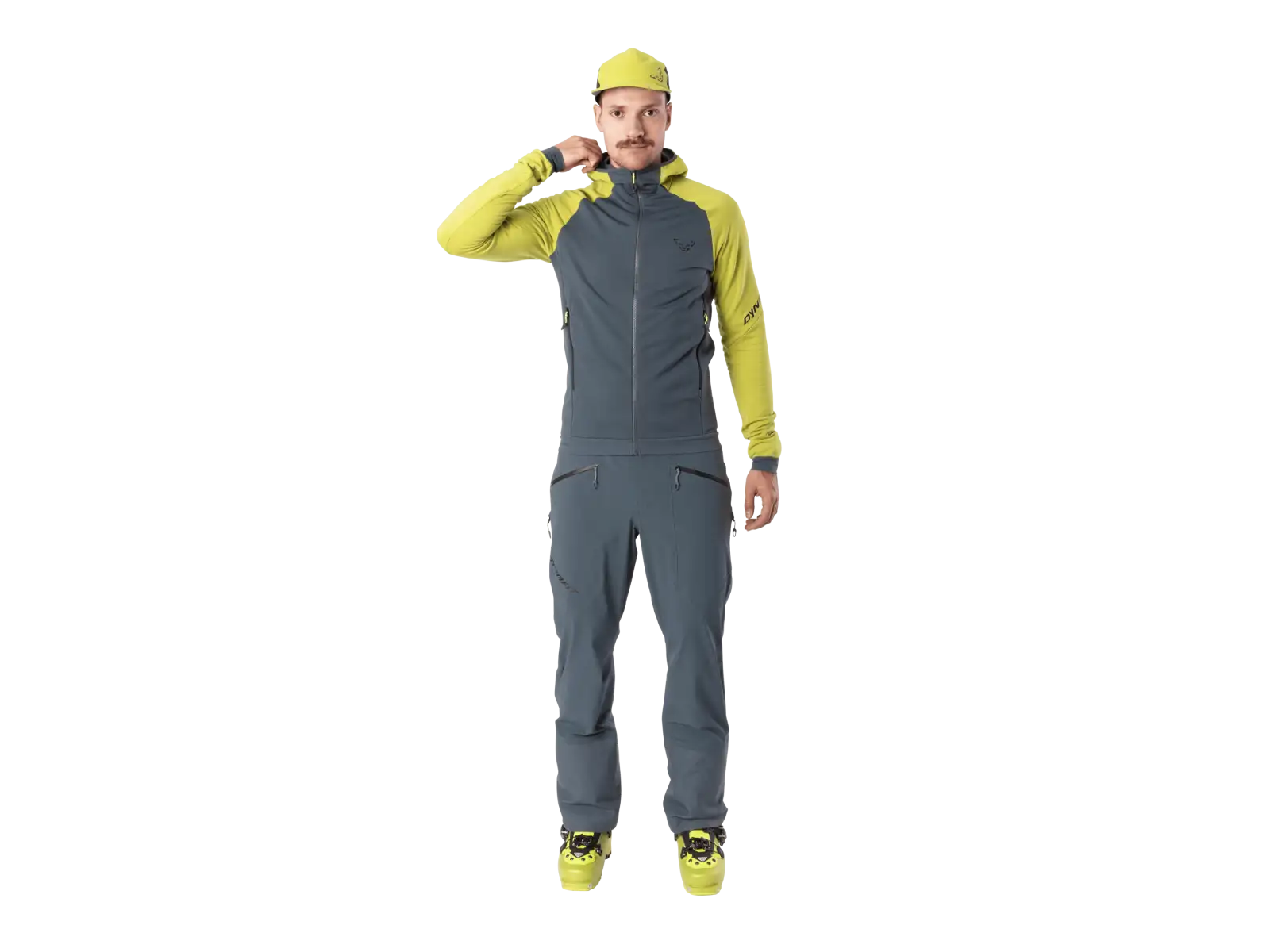 Dynafit Radical Polartec Hooded Herrenjacke Golden Lime/0720
