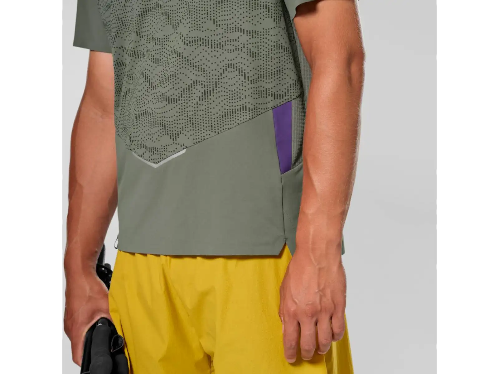 Salewa Pedroc Tech Dry Herren T-Shirt Kurzarm Foaded green