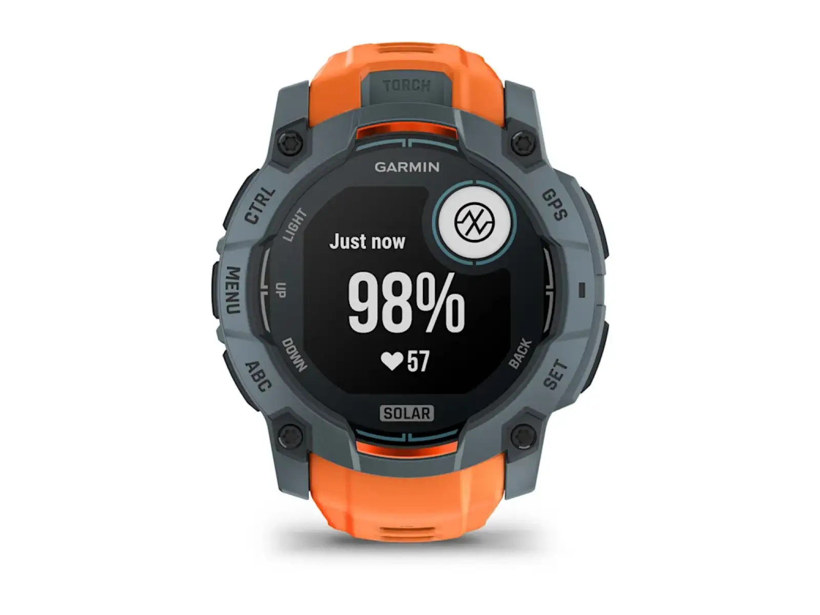 Garmin Instinct 3 Solar 50 mm Smartwatch Twilight/Solstice Band