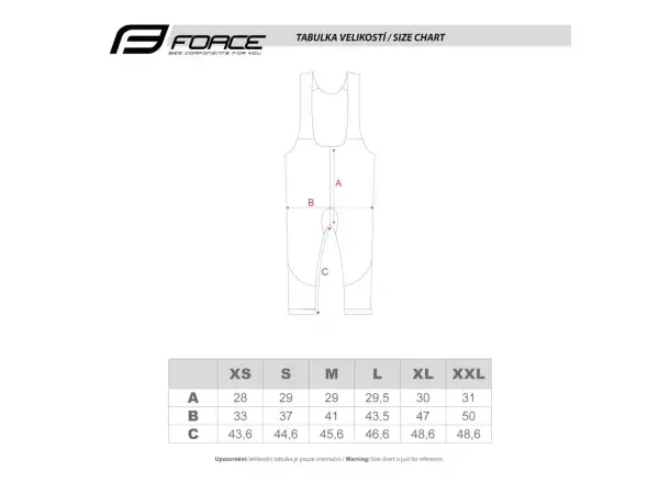Force Maze 3/4 Hose mit Hosenträger und Polsterung Schwarz