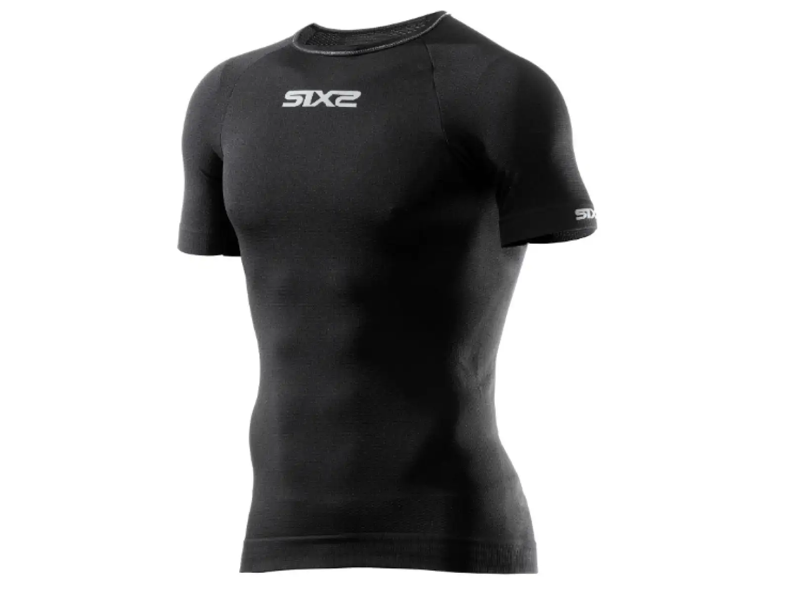 SIXS TS1 Funktions-T-Shirt, kurze Ärmel, schwarz
