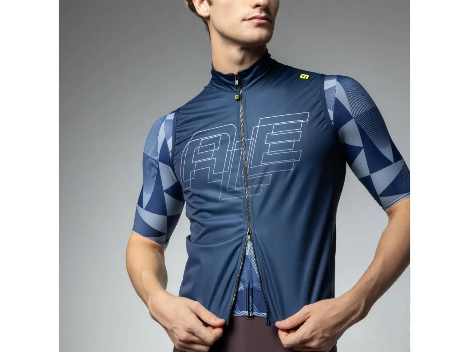 Fahrradweste Wild PR-E Alé Blau