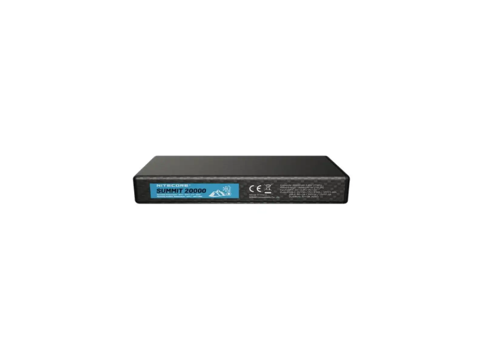 Nitecore leistungsstarke Powerbank für Frost SUMMIT 20000, USB-C, bis 3A Ausgang, 20000 mAh