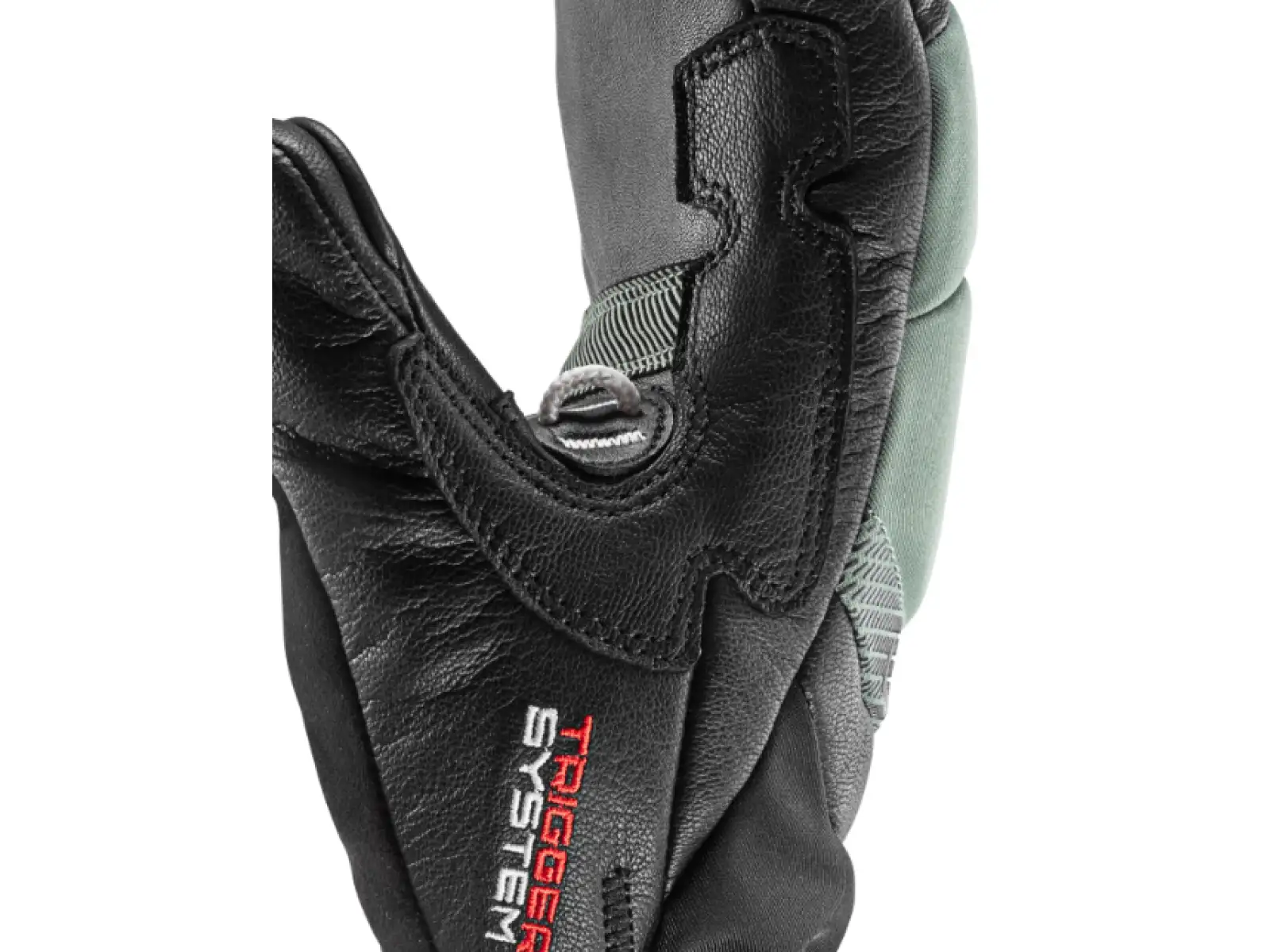 Leki Griffin Base 3D Women Mitt Damen Fäustlinge Black-Dusty Green