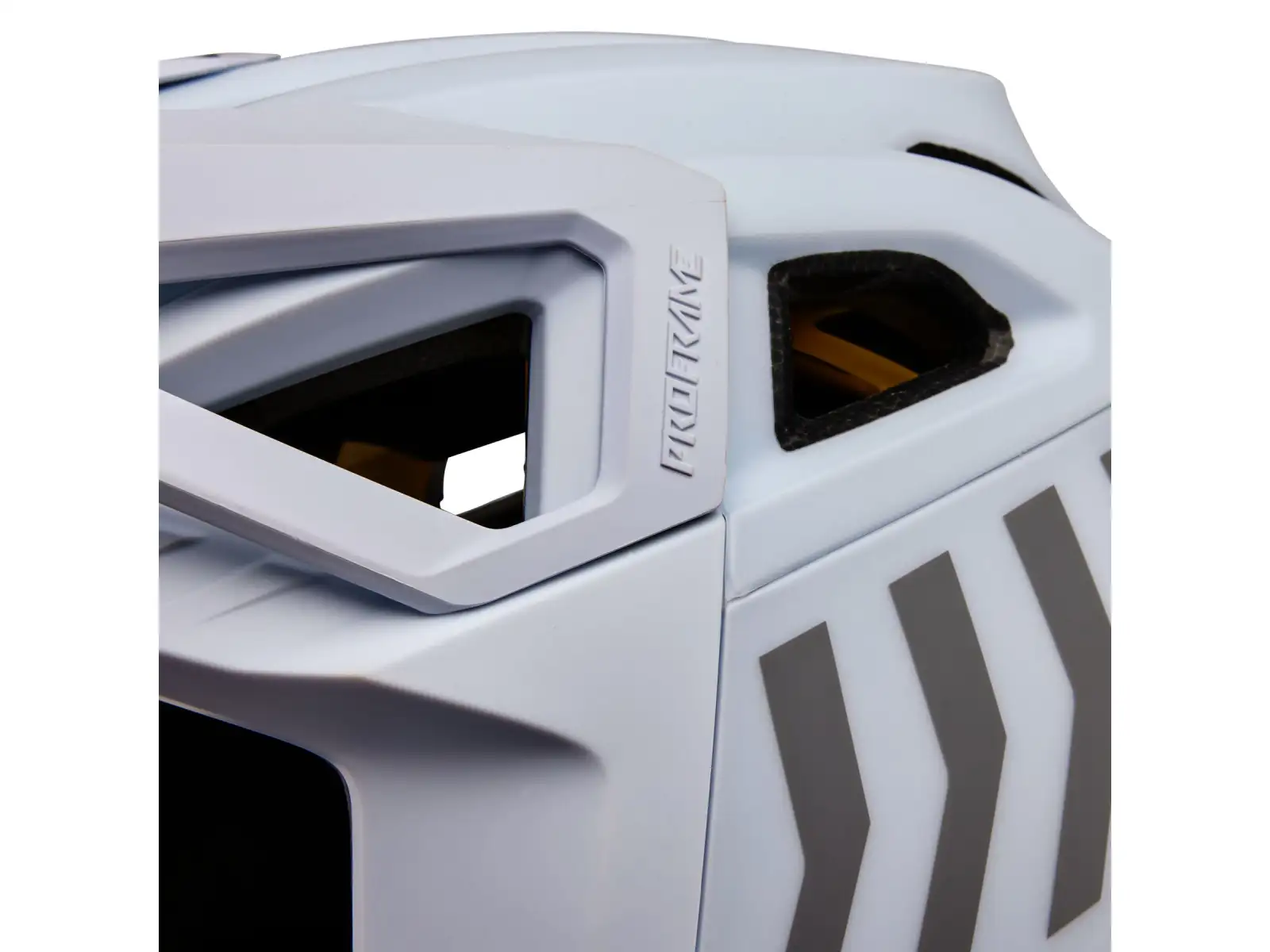 Fox Yth Proframe Nace Ce Kinderfahrradhelm White