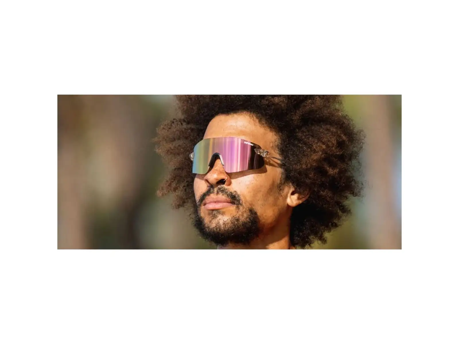 Tifosi Vogel SL Sportbrille Crystal Clear/Pink Mirror