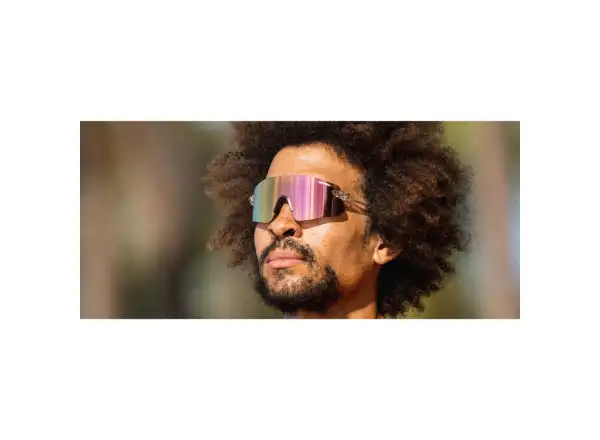 Tifosi Vogel SL Sportbrille Crystal Clear/Pink Mirror