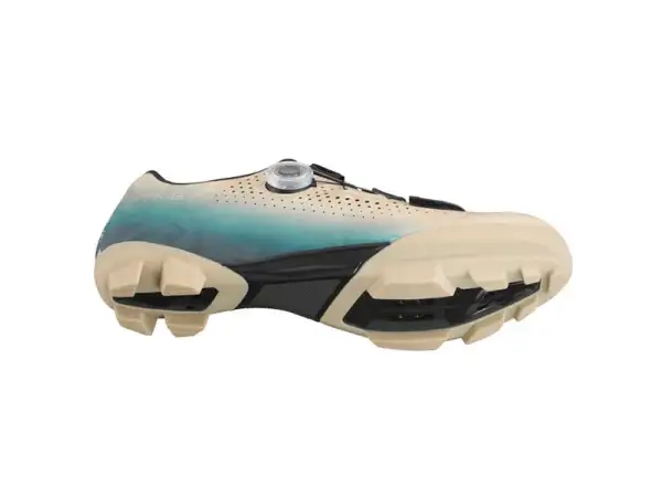 Shimano SH-RX600 Gravel-Schuhe beige/blau