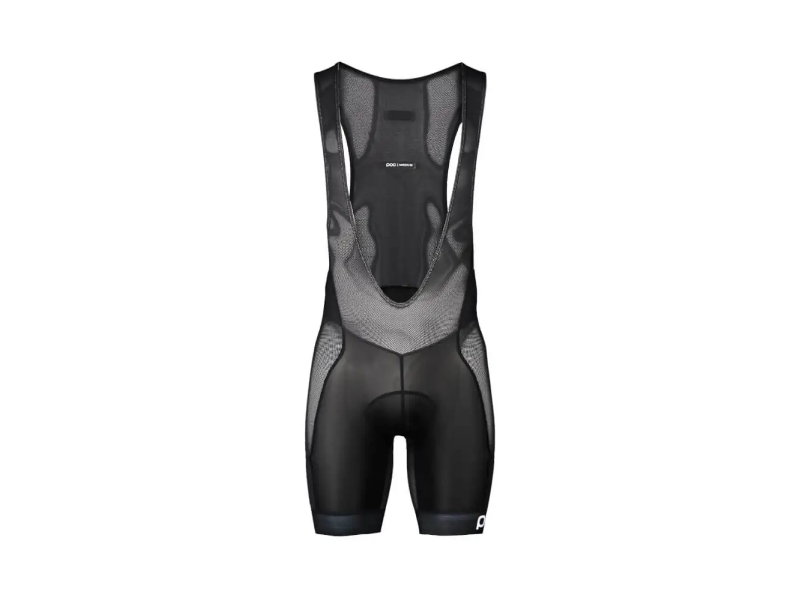 POC MTB Air Layer Bib Herren Shorts mit Polster und Latz Uranium Black