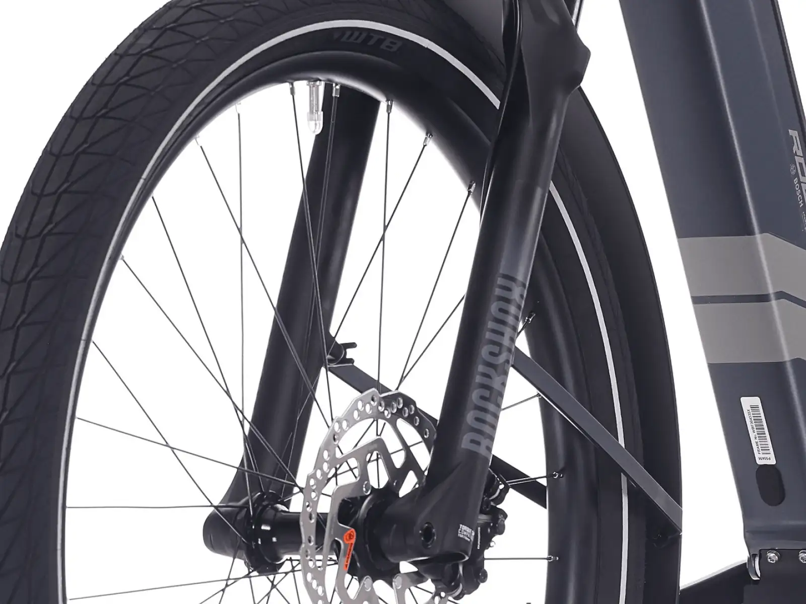 Rock Machine eRokk B90 City Tiefeinstiegs Elektrofahrrad – Matte Nightstrom Blue