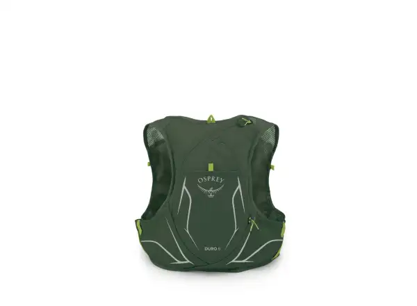 Osprey Duro 6 Laufweste 6 l + 2x Flasche Hydraulics 0,5 l Seegrasgrün/Limonade