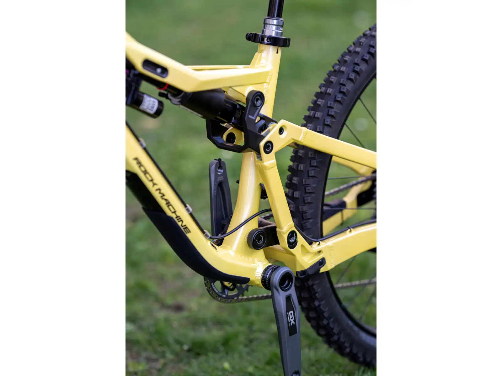 Rock Machine Whizz FS III 90 AXS Mountainbike Panama Yellow