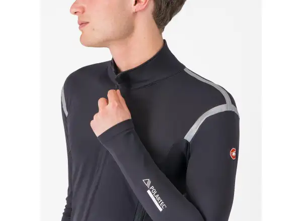 Castelli Perfetto RoS 3 Jacke Herrenjacke Light Black/Silver Reflex