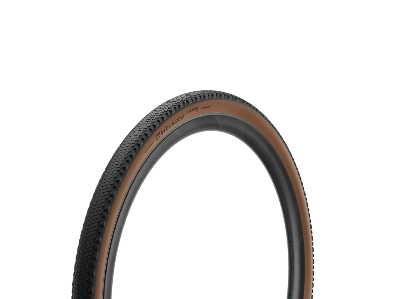 Pirelli Cinturato Gravel H Classic TLR 27,5" Reifen mit Kevlar und Tanwall-Oberfläche.