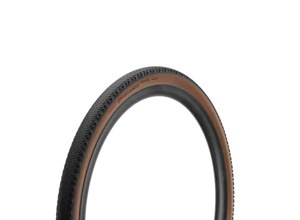 Pirelli Cinturato Gravel H Classic TLR 27,5" Reifen mit Kevlar und Tanwall-Oberfläche.