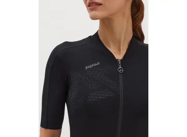 Silvini Rosalia Damen Kurzarmtrikot schwarz/anthrazit