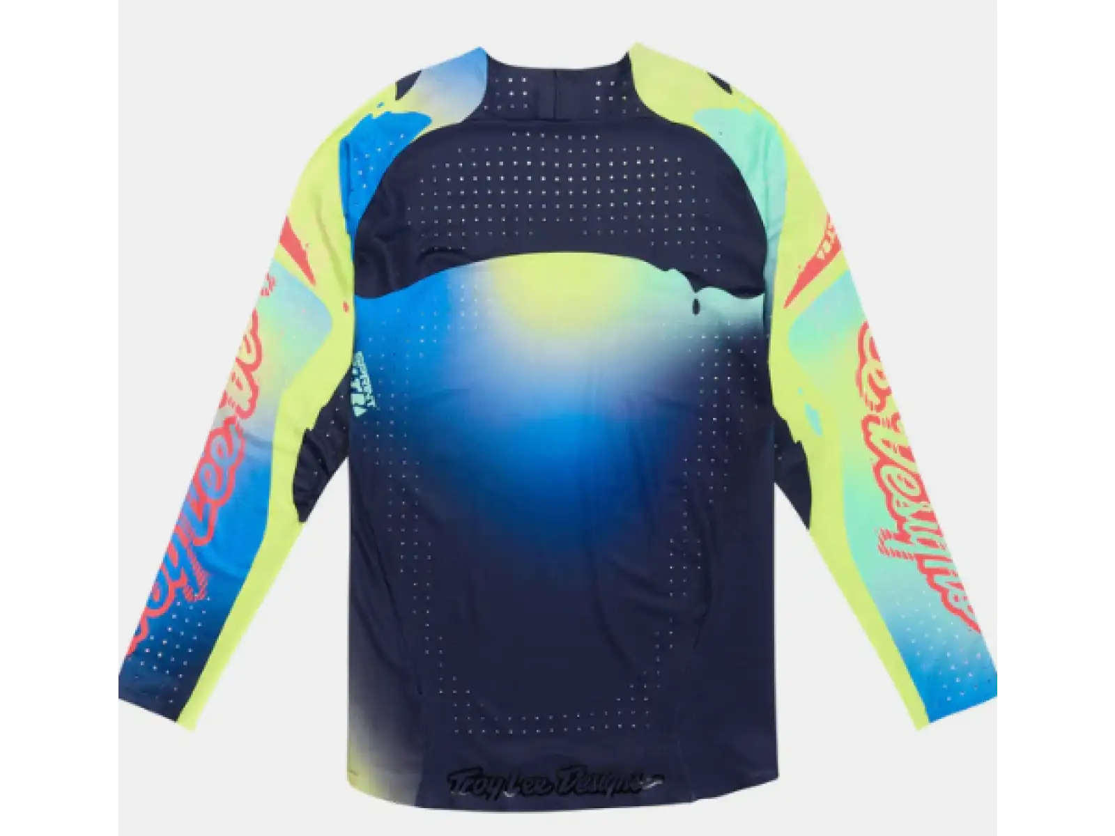 Troy Lee Designs Sprint Ultra Drip Herren Trikot Langarm Glo Yellow