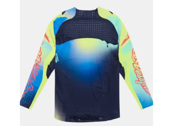 Troy Lee Designs Sprint Ultra Drip Herren Trikot Langarm Glo Yellow