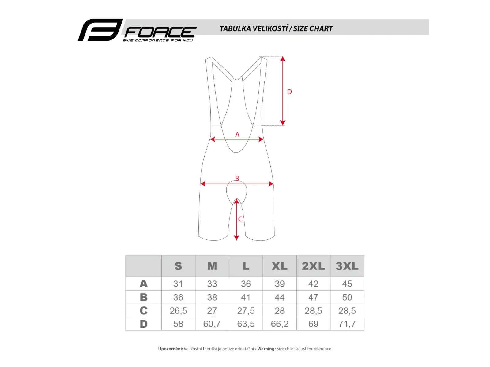 Force Action Shorts mit Helm und schwarzer Einlage.