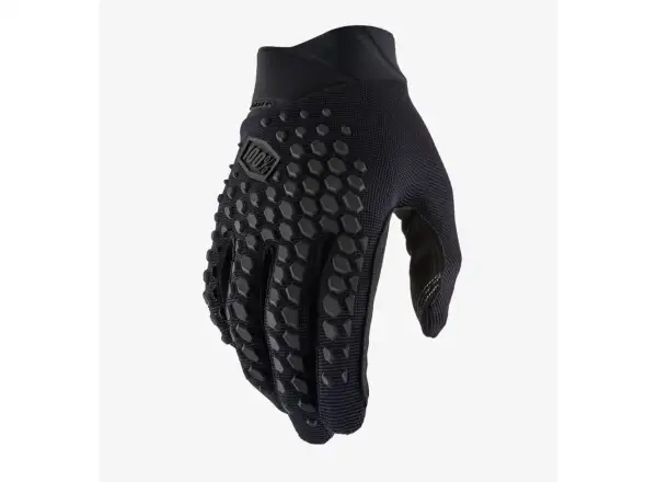100% Geomatic Herrenhandschuhe Schwarz/Anthrazit