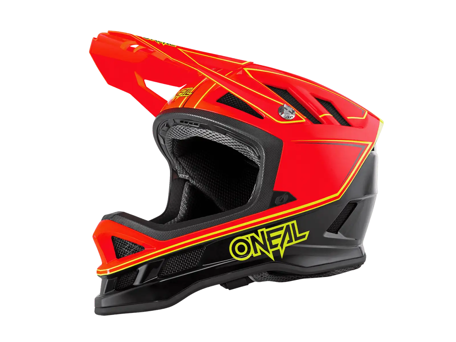 ONeal Blade Hyperlite Helm Charger Neon Rot