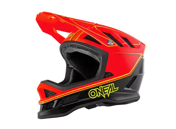 ONeal Blade Hyperlite Helm Charger Neon Rot