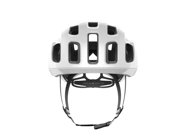POC Ventral Air MIPS Straßenhelm Hydrogen White/Fluorescent Orange