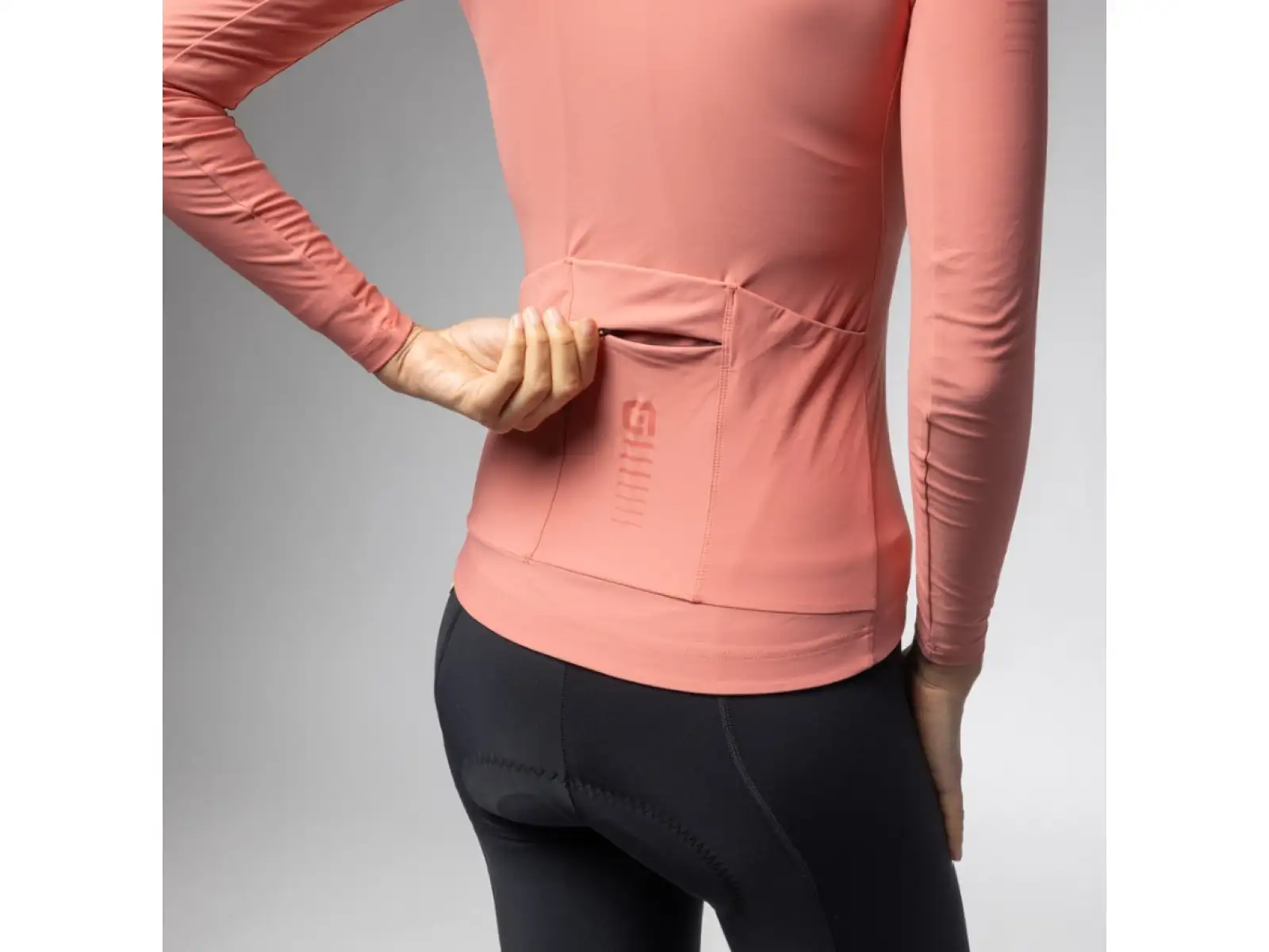 Alé R-EV1 Warm Race 2.0 Damen Thermotrikot Langarm Baroque Rose