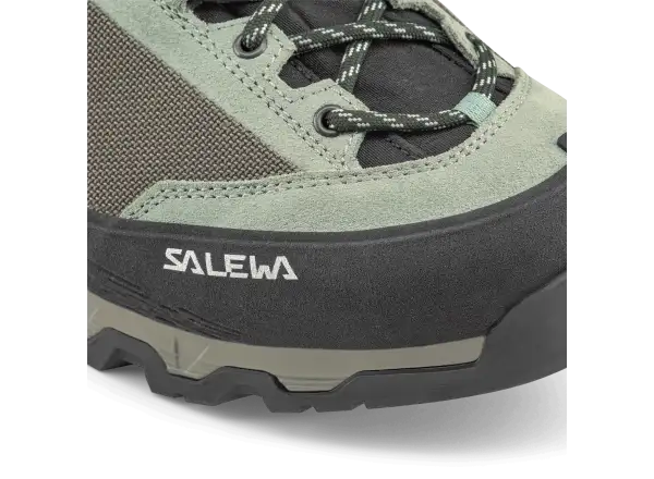Salewa Mountain Trainer 3 Tech Mid GTX Damen Wanderstiefel Shadow/Faded Green