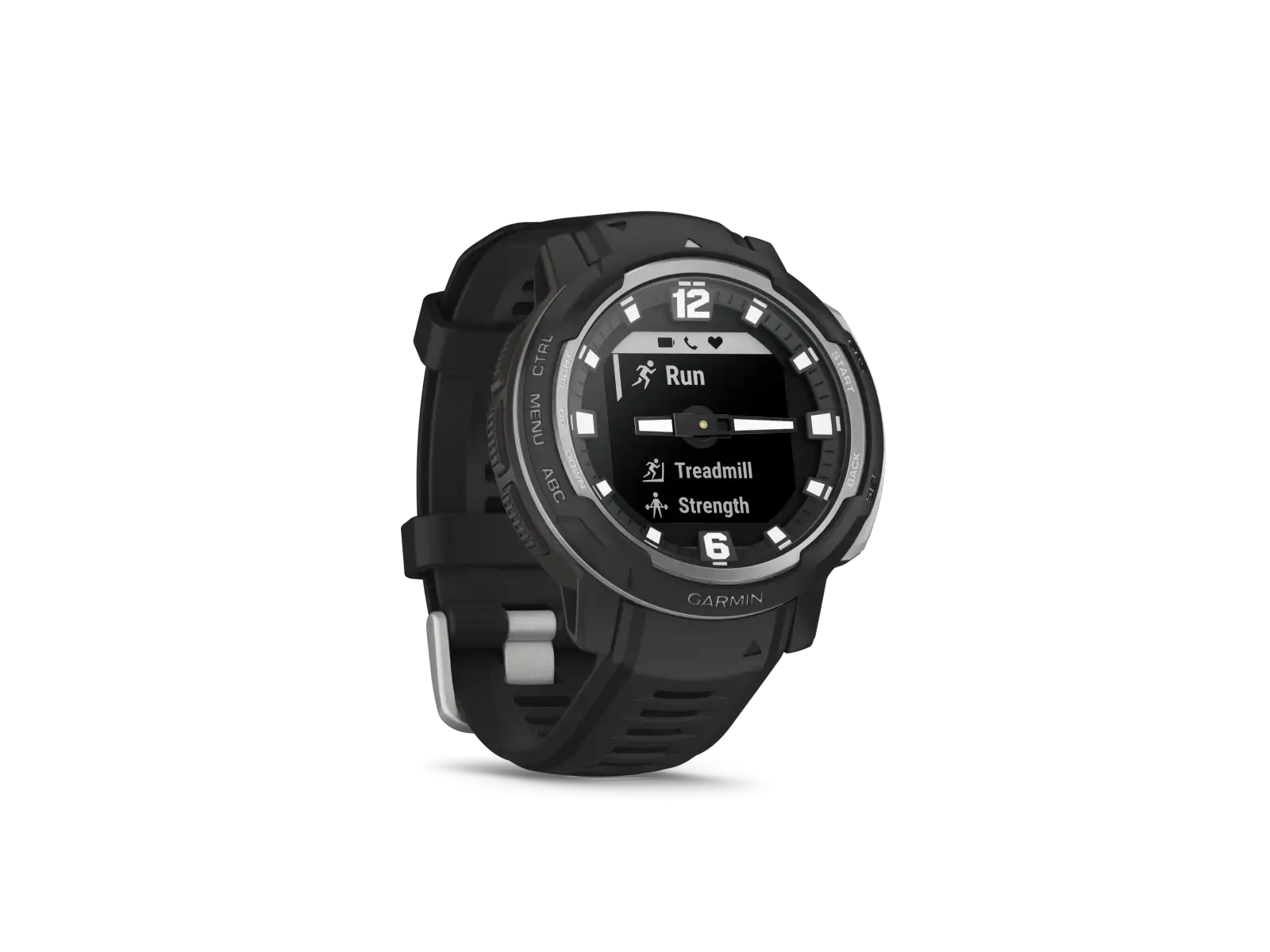 Garmin Instinct Crossover Standard Edition Smartwatch Schwarz