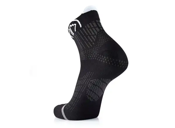 Sidas Run Anatomic Knöchelsocken Schwarz