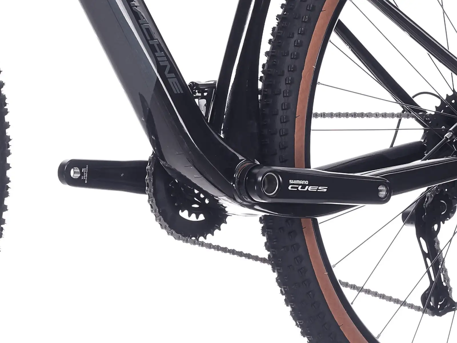 Rock Machine Blizz Cr 20 Mountainbike Gloss Basalt Black