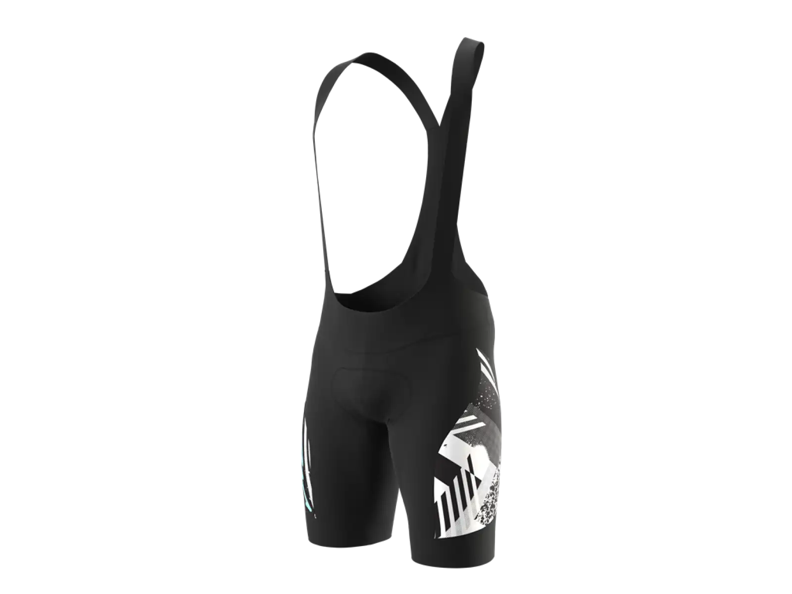 Dynafit Snow Leopard Damen Shorts mit Gamaschen und Black Out Einsatz.