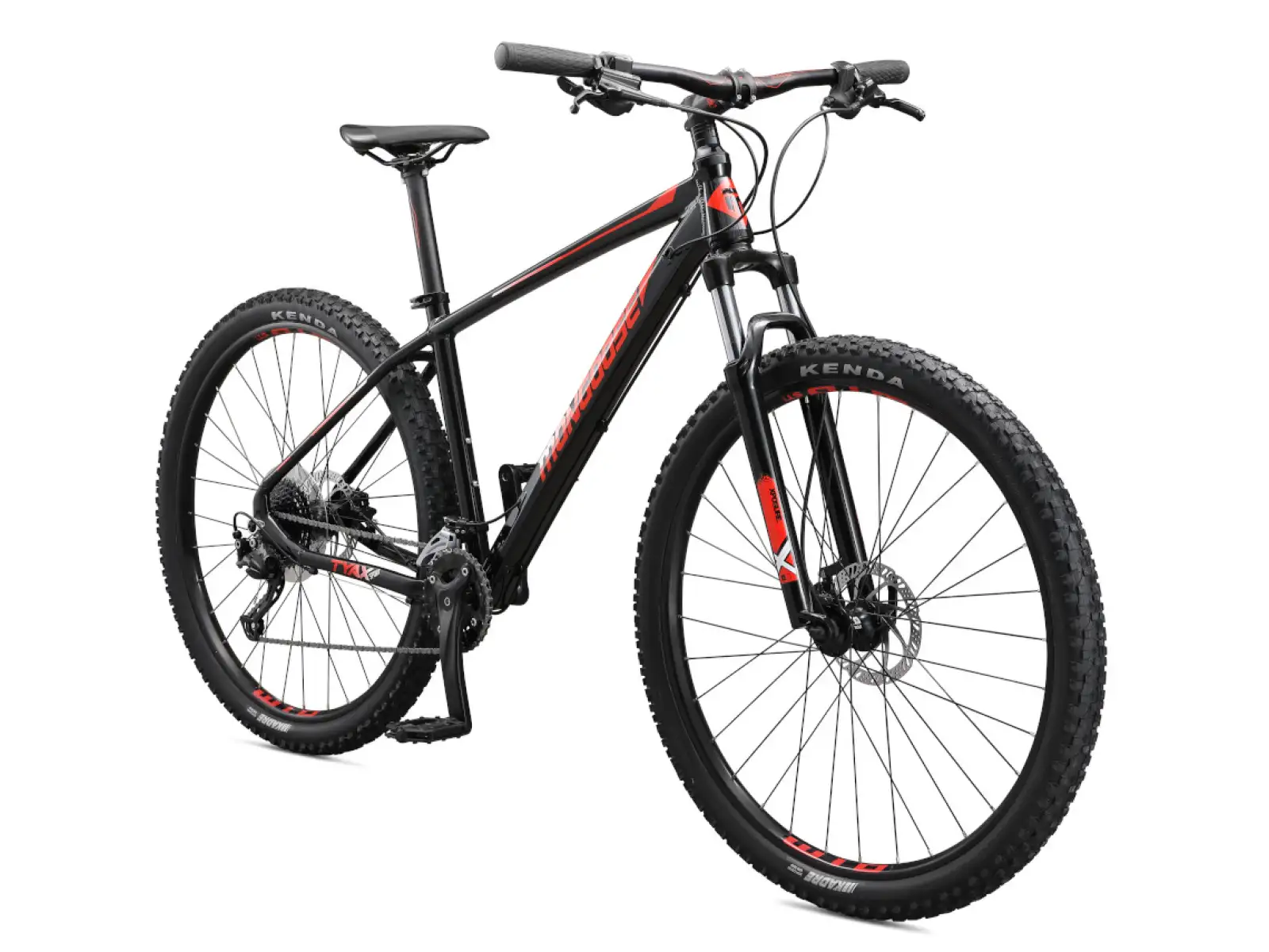 Mongoose Tyax 29 Sport Schwarz/Rot Mountainbike