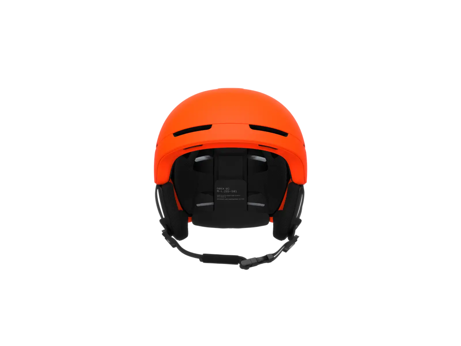 POC Obex BC MIPS Skihelm Fluorescent Orange Matt