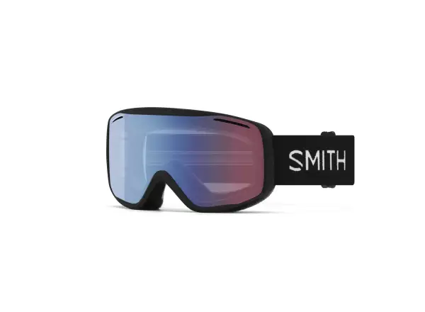 Smith Rally Skibrille Black / Blue Sensor Mirror