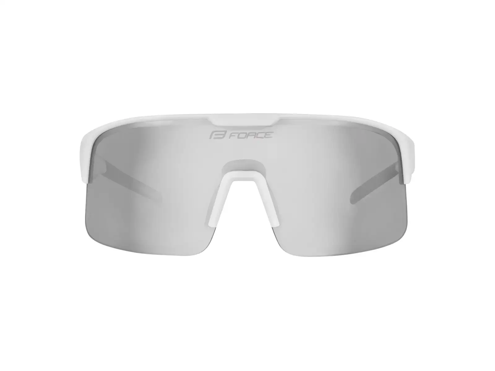 Force Spire Fahrradbrille weiß/fotochromatisches Glas