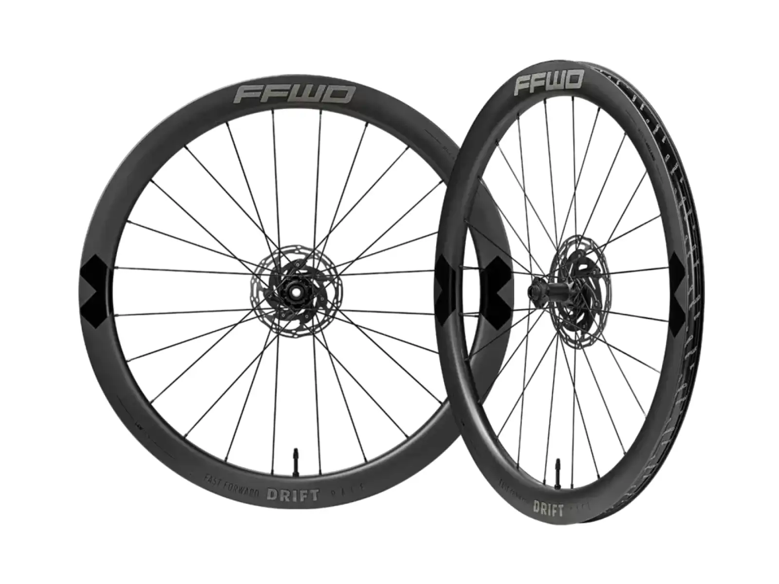 FFWD Drift Pace 48 DT240 2:1 EXP Gravel Laufräder MattBlack