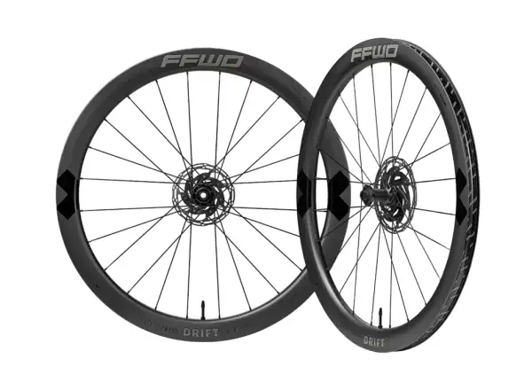 FFWD Drift Pace 48 DT240 2:1 EXP Gravel Laufräder MattBlack