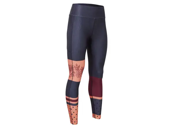 Silvini Veniana Damen Thermo-Leggings Grau/Orange