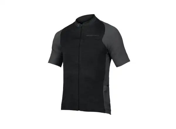 Endura GV500 Reiver Herrentrikot Kurzarm Schwarz